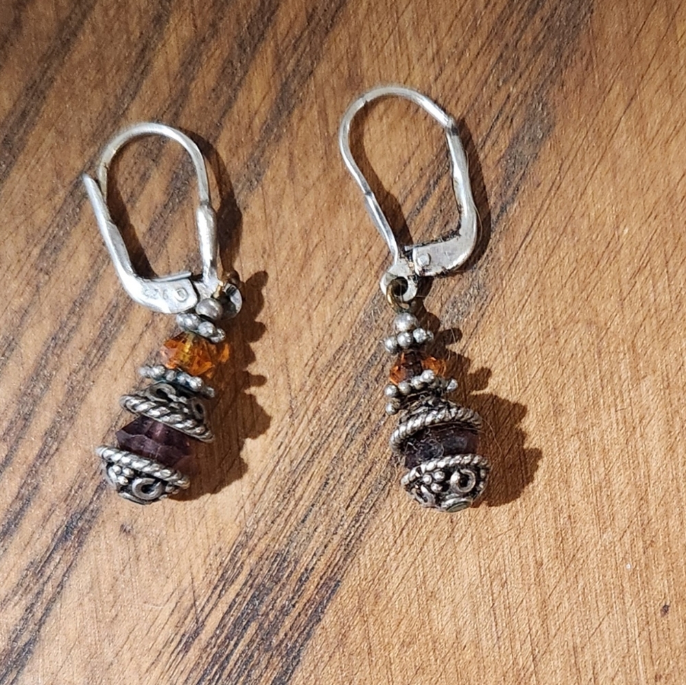 Vintage Drop Hinged Earings